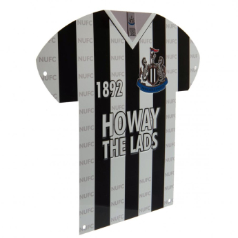 Newcastle United semn metalic Metal Shirt Sign