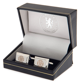 FC Chelsea butoni Silver Plated Cufflinks