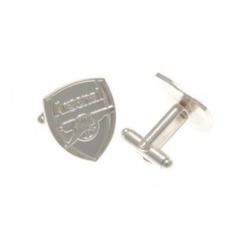 FC Arsenal butoni Silver Plated Cufflinks CR