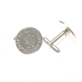 FC Chelsea butoni Silver Plated Cufflinks CR