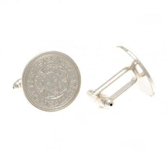 Leicester City butoni Silver Plated Formed Cufflinks
