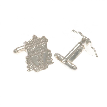 FC Liverpool butoni Silver Plated Formed Cufflinks