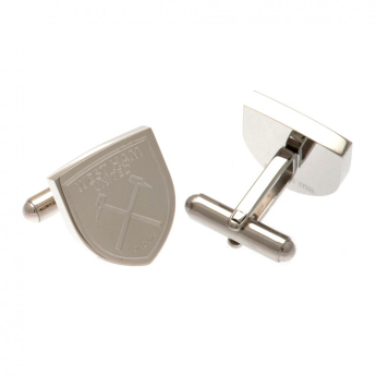 West Ham United butoni Stainless Steel Cufflinks CR
