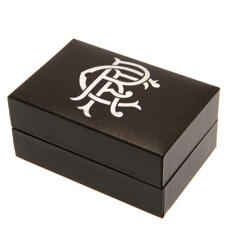 FC Rangers butoni Sterling Silver Cufflinks