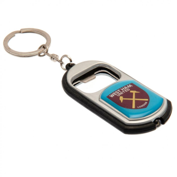 West Ham United pandantiv cu deschizător Key Ring Torch Bottle Opener