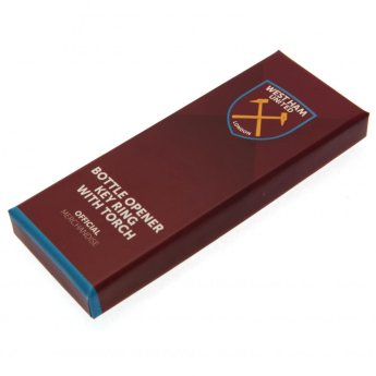 West Ham United pandantiv cu deschizător Key Ring Torch Bottle Opener