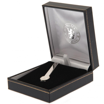 FC Chelsea ac de cravată Silver Plated Tie Slide