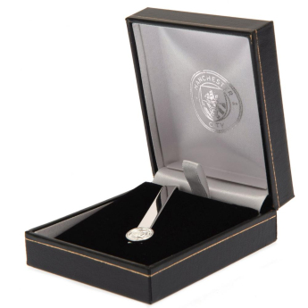 Manchester City ac de cravată Silver Plated Tie Slide
