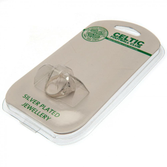 FC Celtic inel Silver Plated Crest Small