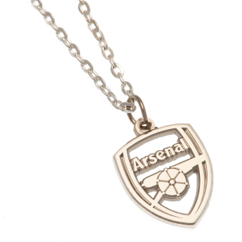 FC Arsenal lănțișor de gât cu pandantiv Silver Plated Pendant & Chain CR