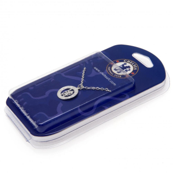 FC Chelsea lănțișor de gât cu pandantiv Silver Plated Pendant & Chain CR