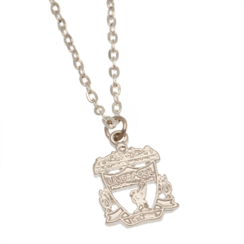 FC Liverpool lănțișor de gât cu pandantiv Silver Plated Pendant & Chain CR