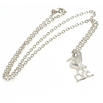 FC Liverpool lănțișor de gât cu pandantiv Silver Plated Pendant & Chain LB