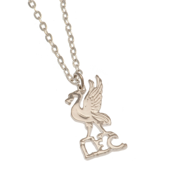 FC Liverpool lănțișor de gât cu pandantiv Silver Plated Pendant & Chain LB