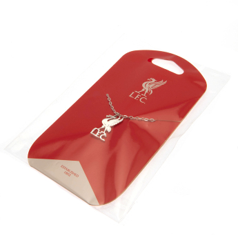 FC Liverpool lănțișor de gât cu pandantiv Silver Plated Pendant & Chain LB