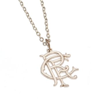 FC Rangers lănțișor de gât cu pandantiv Silver Plated Pendant & Chain