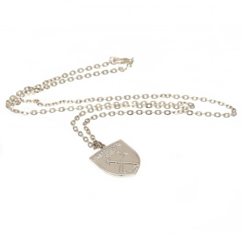 West Ham United lănțișor de gât cu pandantiv Silver Plated Pendant & Chain CR