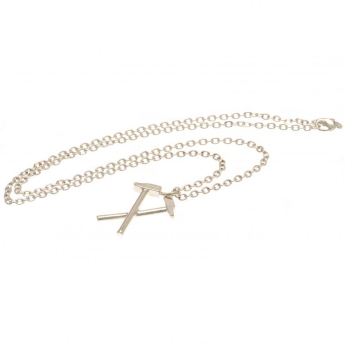 West Ham United lănțișor de gât cu pandantiv Silver Plated Pendant & Chain HM
