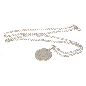 FC Chelsea lănțișor de gât cu pandantiv Silver Plated Pendant & Chain XL