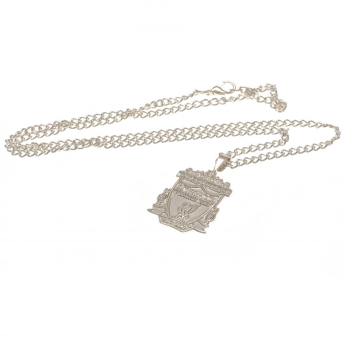 FC Liverpool lănțișor de gât cu pandantiv Silver Plated Pendant & Chain XL