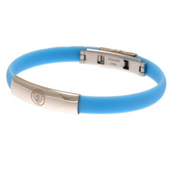 Manchester City brătară din silicon Colour Silicone Bracelet