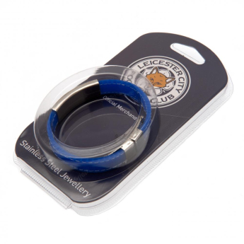 Leicester City brătară din silicon Stitched Silicone Bracelet BL