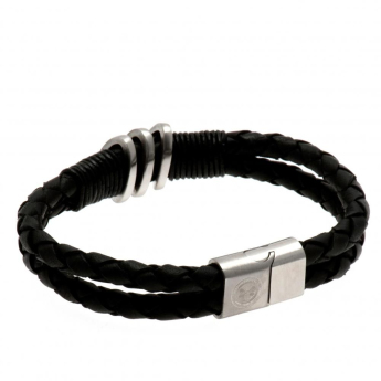 FC Celtic brățară de piele Leather Bracelet