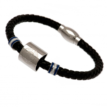Leicester City brățară de piele Colour Ring Leather Bracelet