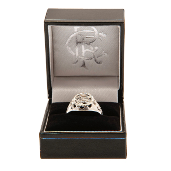 FC Rangers inel Sterling Silver Ring Small