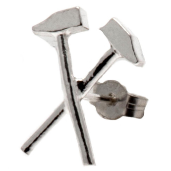 West Ham United cercei Sterling Silver Stud Earring
