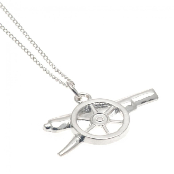 FC Arsenal lănțișor de gât cu pandantiv Silver Pendant & Chain GN