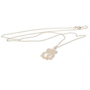 FC Liverpool lănțișor de gât cu pandantiv Sterling Silver Pendant & Chain CR