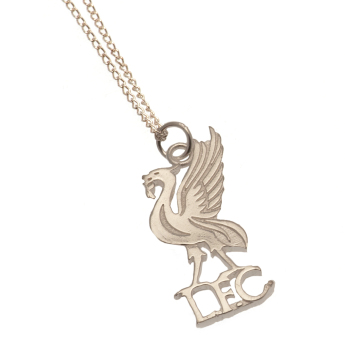 FC Liverpool lănțișor de gât cu pandantiv Sterling Silver Pendant & Chain LB