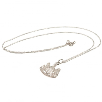 Newcastle United lănțișor de gât cu pandantiv Sterling Silver Pendant & Chain