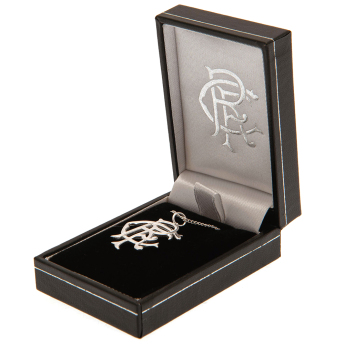 FC Rangers lănțișor de gât cu pandantiv Sterling Silver Pendant & Chain
