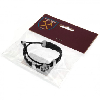 West Ham United brăţară PU Slider Bracelet