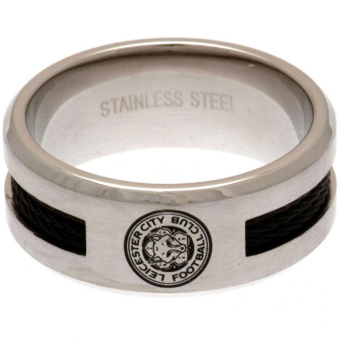 Leicester City inel Black Inlay Ring Small