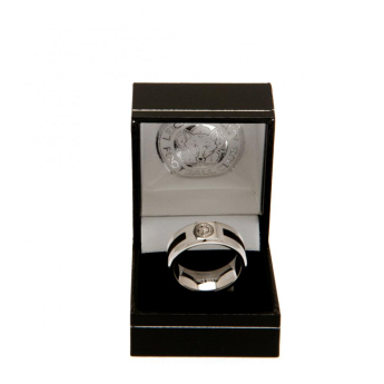 Leicester City inel Black Inlay Ring Small