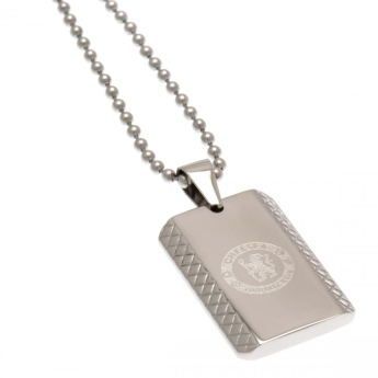 FC Chelsea lănțișor de gât cu pandantiv câine Dog Tag & Chain PT
