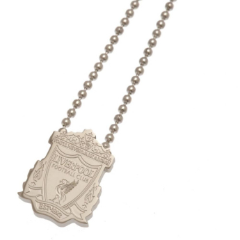 FC Liverpool lănțișor de gât cu pandantiv Stainless Steel Pendant & Chain