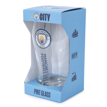 Manchester City pahare Tulip Pint Glass