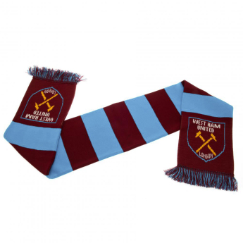 West Ham United eșarfă de iarnă Bar Scarf WH