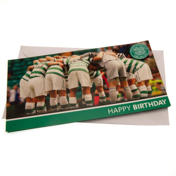 FC Celtic urări pentru ziua de naștere Birthday Card Huddle