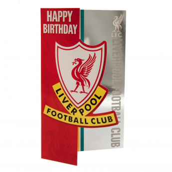 FC Liverpool urări pentru ziua de naștere Birthday Card