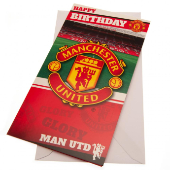 Manchester United urări pentru ziua de naștere Birthday Card Stadium