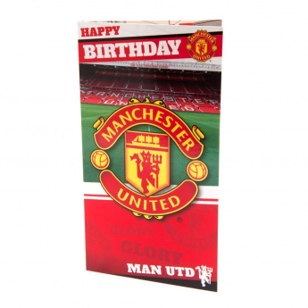Manchester United urări pentru ziua de naștere Birthday Card Stadium