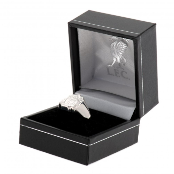 FC Liverpool inel Sterling Silver Ring Large