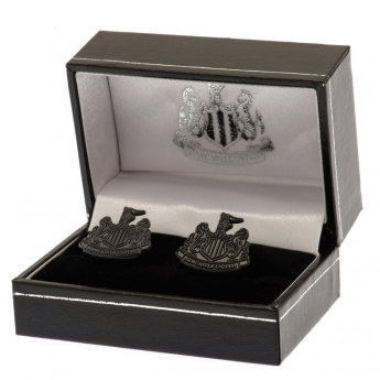 Newcastle United butoni Black IP Cufflinks