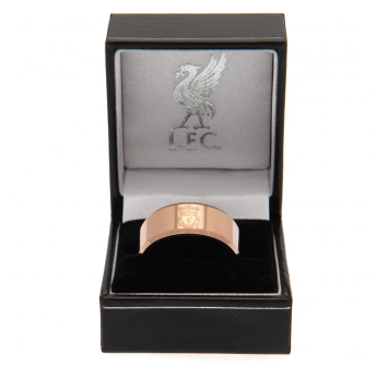 FC Liverpool inel Rose Gold Plated Ring Small