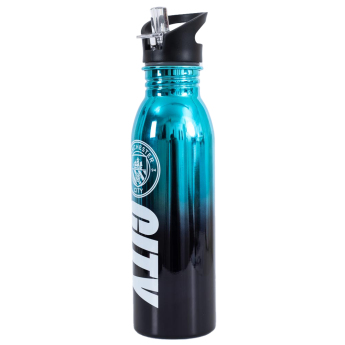Manchester City sticlă de băut UV Metallic Drinks Bottle